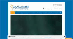 Desktop Screenshot of podologiamalaga.es